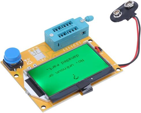 Aramox Meter Transistor Checker Display Display Transistor Tester LCRT4 عدادات اختبار للإصلاح الإلكتروني in Saudi Arabia