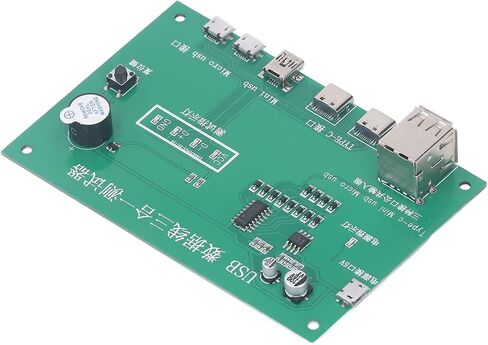 اختبار كابل USB 3 في 1 لوحة اختبار حلبة قصيرة وحدة اختبار الدائرة المفتوحة للصيانة اختبار USB ذكي مع واجهات USB Mini Mini Mini Micro لاختبار سلك البيانات in Saudi Arabia