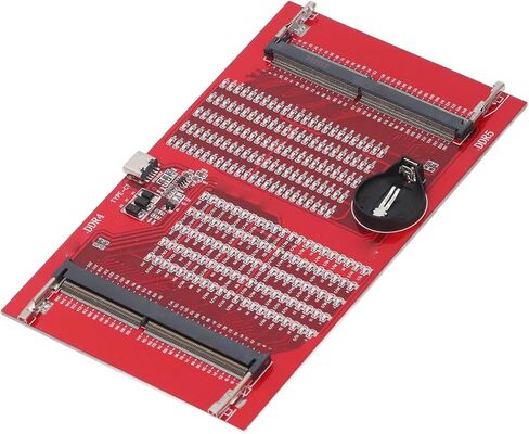 بطاقة اختبار ذاكرة RAM DDR4 DDR5 2 في 1 محلل تشخيص الفتحة للكمبيوتر المحمول مع ضوء LED أحمر in Kuwait