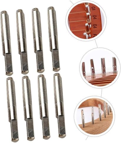 12pcs توليف الأوتاد الأوتاد Lyre متوفرة الأظافر سلسلة lyre لضبط دقيق لضبط ناعم للتشطيب الأداء الموسيقي المحسّن in Kuwait