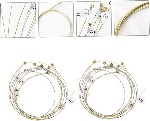 BESPortble 19PCS LYRE HARP THERNING CONCH شملت LYRE String ملحق السلاسل القيثارة استبدال موثوق بها in Saudi Arabia