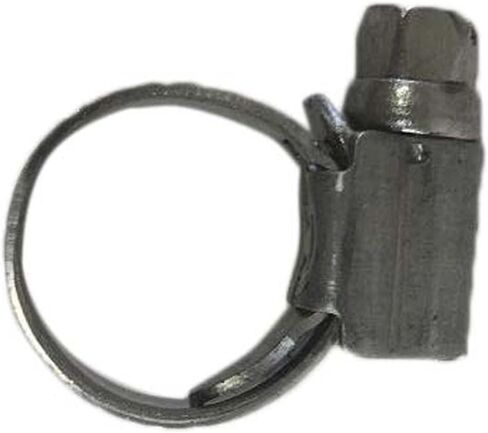 Scandvik 13620 Stainless Steel Hose Clamp (SAE Size 6, 13-20 mm, 1/2" - 13/16", 9mm Band, #13620),10 Pack in Saudi Arabia