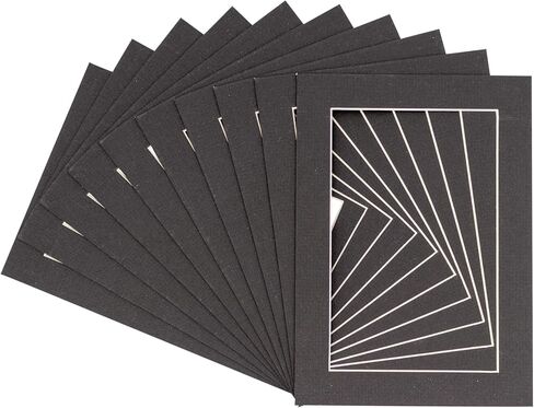 8.5x11 Mat for 11x14 Frame - Precut Mat Board Acid-Free Textured Cream 8.5x11 Photo Matte For a 11x14 Picture Frame, Premium Matboard for Family Photos, Show Kits, Art, Picture Framing, Pack of 1 Mat in Saudi Arabia