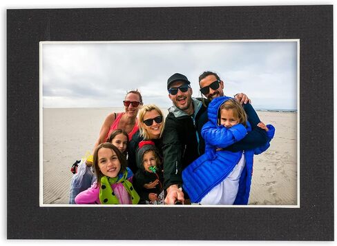 8.5x11 Mat for 11x14 Frame - Precut Mat Board Acid-Free Textured Cream 8.5x11 Photo Matte For a 11x14 Picture Frame, Premium Matboard for Family Photos, Show Kits, Art, Picture Framing, Pack of 1 Mat in Saudi Arabia