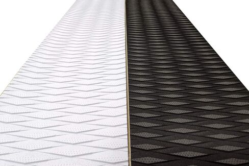 Universal (34in × 9in) DIY الجر غير المنقوش من اللوحة ، ورقة متعددة الاستخدامات وقابلة للتخلي عن EVA ل SUP ، طوابق القوارب ، الزوارق ، ألواح التزلج على الأمواج ، لوحات مجداف الوقوف ، ألواح القشور والمزيد (أبيض) in Saudi Arabia