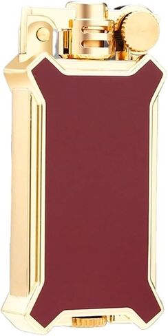 2024 Metal Lighter, Portable Retro Lighter, Classic and Creative Kerosene Grinding Wheel Lighter with Good Windproof Performance, Metal Material refueling Cycle, Suitable for Gift Giving, in Saudi Arabia