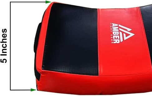 درع من منحني اللكم درع ركلة لافتة للملاكمة اللكم Muay Thai Thai Thai Thare Target Strike Body Sheield ، MMA ، TKD ، Martial Arts ، Karate Workout 25 "x16" x5 " in Saudi Arabia