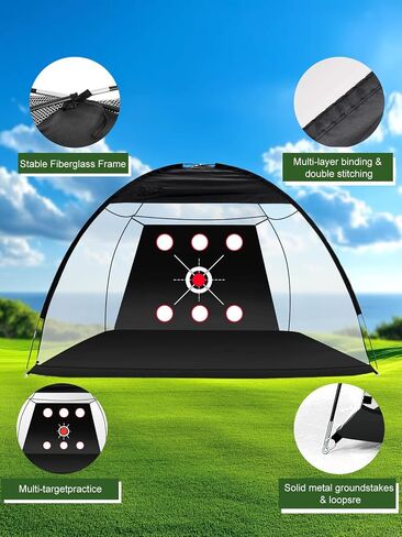 Golf Net,10x7FT Practice Net in Saudi Arabia