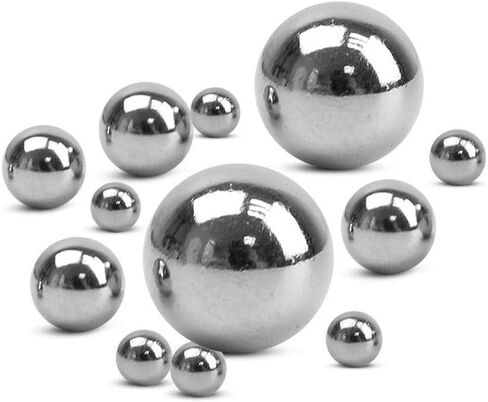 Rivet， Steel Ball,Bearing Steel Ball,Precision Bearing Steel Balls 10.24/10.26/10.28/10 / 10.31/10.319MM Screw Beads,(10.71mm [30pcs]) in Kuwait