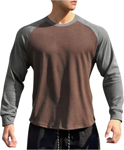 قمصان طويلة الأكمام للرجال تجريب تشغيل قميص رياضي سريع جاف جاف جاري الجفاف tshirt خفيفة الوزن 50+ المشي لمسافات طويلة الصيد in Kuwait