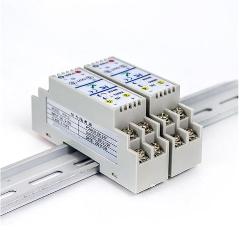 HDH-21 Signal Conditioner Two-Wire Signal Transmitter 420ma Rail DIN Current to Voltage Module 0.5v to 420ma Signal Isolator(0-75MV_4-20MA Output) in Saudi Arabia