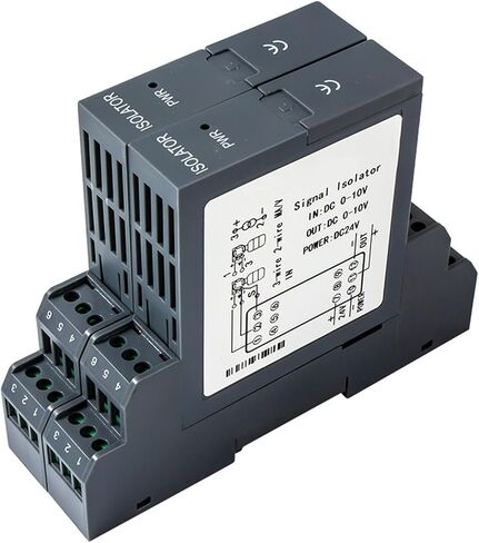 1 in 1 out 4-20mA 0-20mA 0-10mA signal isolator 0-10V to 4-20mA 0-75mV signal conversion isolator 0-5V 1-5V DC24V signal isolator(1 input 2 output,0-5V INPUT_DC24V POWER SUPPLY_0-10MA OUTPUT) in Saudi Arabia