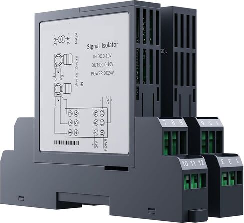 إدخال إشارة العزلة المغناطيسية 0-75MV إدخال 4-20MA 0-10V 0-5V 1-5V الإخراج 1 في 2 OUT عزل الإشارة الحالي (0-20MA input_dc24v الإخراج in Saudi Arabia