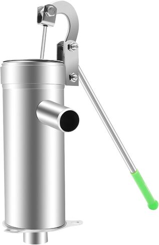 Suction Pump, Stainless Steel Manual Water Jet Pump Domestic Well Hand Shake Suction Pump Groundwater for Home Garden Yard in Saudi Arabia