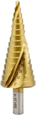 خطوة الحفر بتات حلزوني المثلث الأخدود hex hex التغيير السريع shank 1pcs (6-35 مم (13 خطوة)) in Kuwait
