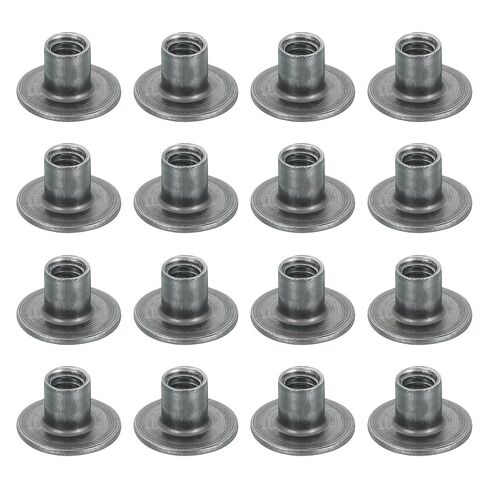 Meccanixity 16pcs 1/4 "-20 × 10 مم BRAD ثقب TEE CORBON CORBON in Saudi Arabia