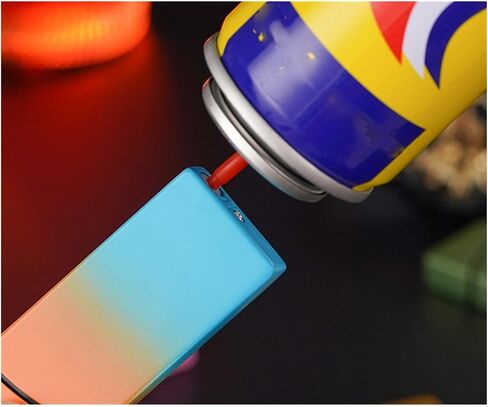 Ultra-Thin Windproof red Flame Lighter, Metal Butane Lighter, Portable Lighter, Adjustable Flame Lighter, Suitable for Outdoor, Candle, Camping and Other Scenes (Butane not Included)(Gold) in Saudi Arabia