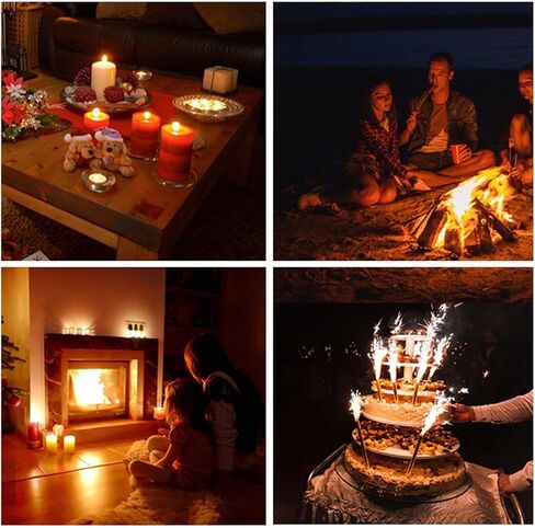 Ultra-Thin Windproof red Flame Lighter, Metal Butane Lighter, Portable Lighter, Adjustable Flame Lighter, Suitable for Outdoor, Candle, Camping and Other Scenes (Butane not Included)(Gold) in Saudi Arabia