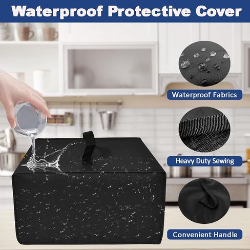 غطاء لـ Inoviva Frozen Drink & Slushie Machine ، غطاء آلة slushie متوافقة مع آلة inoviva slushy للمنزل S1.0 68 أونصة ، علبة غطاء ثقيلة مقاومة للماء مع مقبض in Kuwait