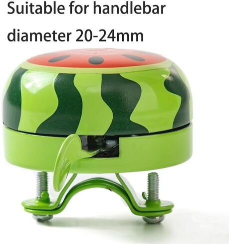 جرس الدراجة للأطفال- جرس الدراجات اللطيف مع صوت صافي بصوت عالٍ ، وملاءمة قابلة للتعديل للبنين ، والبنات ، والدراجات البخارية والدراجات في توازن الدراجات للدراجات للمقابض 0.87 " in Kuwait