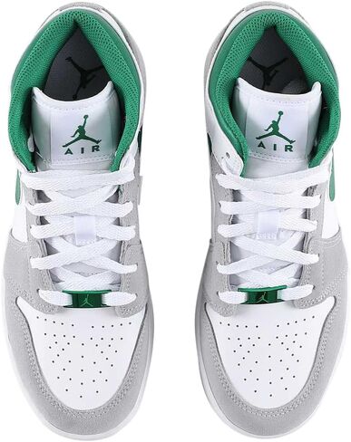 Jordan Youth Air 1 Mid SE (GS) DC7248 103 - Size 4.5Y Black/University Red-White in Saudi Arabia