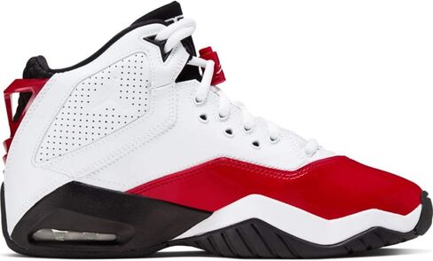 جوردان بويال (GS) Big Kids Basketball Shoes CK1425-106 SIZE 6.5 WHITE/GYM RED-Black in Saudi Arabia