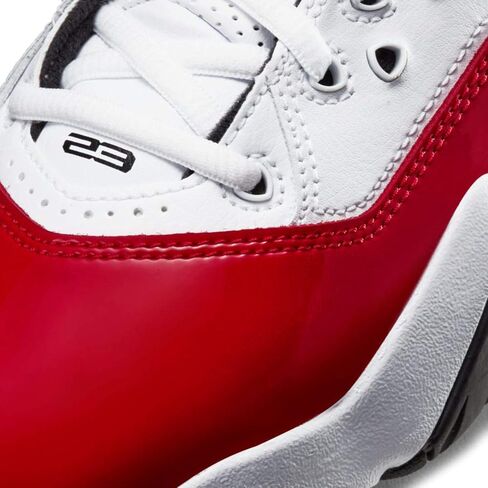 جوردان بويال (GS) Big Kids Basketball Shoes CK1425-106 SIZE 6.5 WHITE/GYM RED-Black in Saudi Arabia