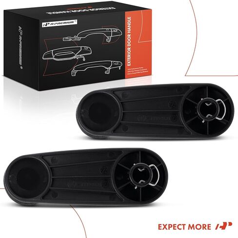 A-Premium 2Pcs Window Crank Handles Compatible with Jeep Cherokee, Compass, Patriot, Liberty & Dodge Grand Caravan, Caliber & Chrysler Town & Country, Voyager & Plymouth, Black, Front or Rear Side in Saudi Arabia