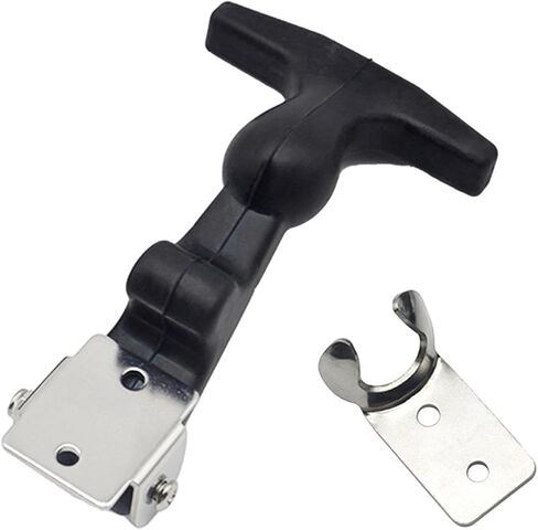 غطاء محرك السيارة Hasp Hood Catch مجموعة إصلاح السيارة مرنة لمحافظة قوارب القوارب على آلة الهندسة ، S Carbon Steel in Kuwait