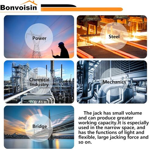 Bonvoisin Hydraulic Hollow Jack Cylinder 20t Cylinder Ram Cylinder 2 "Stroke Porta RAM أسطوانات رفع التمثيل أحادي التمثيل لبناء السفن الآلية in Saudi Arabia