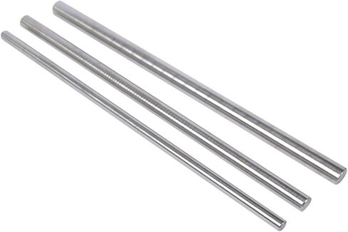 10 PCS 304 قضبان مستديرة من الفولاذ المقاوم للصدأ ، 4 مم × 300 ملم قضبان رمح صلبة المخرطة قضيب مستدير in Kuwait