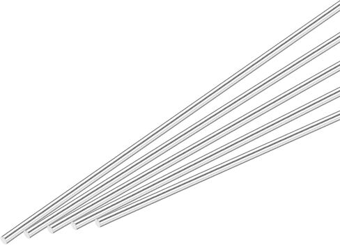 MECCANIXITY 1/8 Inch x 12 Inch 316 Stainless Steel Solid Round Rods Metal Lathe Bar Stock for DIY Craft 5 Pcs in Saudi Arabia