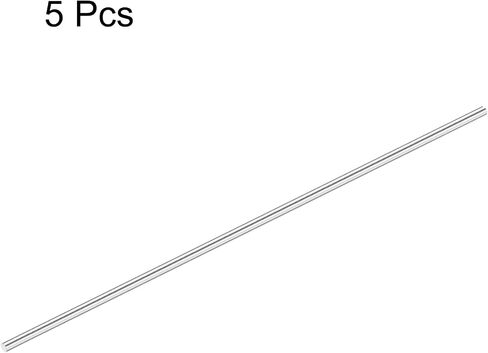 MECCANIXITY 1/8 Inch x 12 Inch 316 Stainless Steel Solid Round Rods Metal Lathe Bar Stock for DIY Craft 5 Pcs in Saudi Arabia