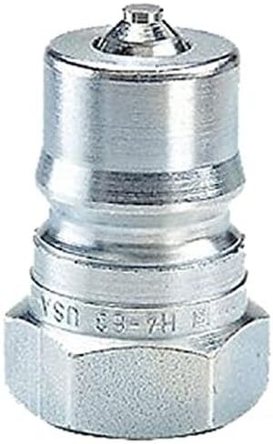 Parker Hydraulic Quick ancling 3/8 "Body with 3/4" Orb Thread ISO 7241 Series B Farmer Bob's Parts H3-63-T8 in Saudi Arabia