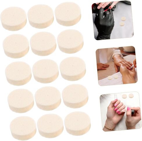 Pretyzoom 5sets 100pcs الصوف تصليح الرؤوس مجموعة وتلميع أدوات الأدوات الدوارة متعددة الاستخدامات للمجوهرات وفن الأظافر كفاءة ومرفقات الطحن 100pcs*5 in Kuwait