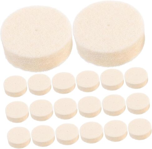 Pretyzoom 5sets 100pcs الصوف تصليح الرؤوس مجموعة وتلميع أدوات الأدوات الدوارة متعددة الاستخدامات للمجوهرات وفن الأظافر كفاءة ومرفقات الطحن 100pcs*5 in Kuwait