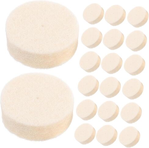 Pretyzoom 5sets 100pcs الصوف تصليح الرؤوس مجموعة وتلميع أدوات الأدوات الدوارة متعددة الاستخدامات للمجوهرات وفن الأظافر كفاءة ومرفقات الطحن 100pcs*5 in Kuwait