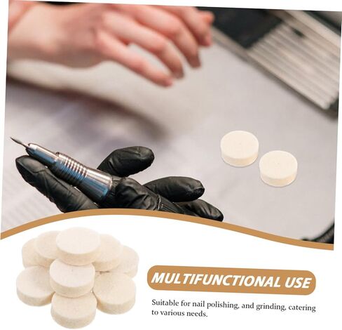Pretyzoom 5sets 100pcs الصوف تصليح الرؤوس مجموعة وتلميع أدوات الأدوات الدوارة متعددة الاستخدامات للمجوهرات وفن الأظافر كفاءة ومرفقات الطحن 100pcs*5 in Saudi Arabia
