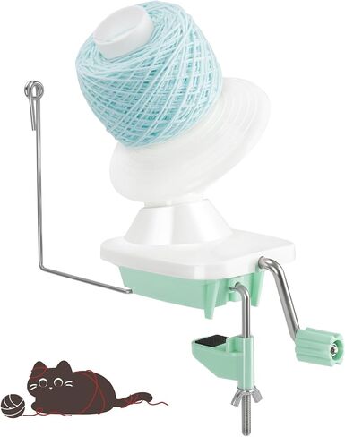 ALHEKA Yarn Winder – Puple Yarn Ball Winder & Spinner for Crocheting and Knitting 4oz, The Yarn Helper for Knitting Enthusiast in Kuwait