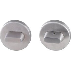 MARCHESI Toilet Rosette 53 mm with Rotary Latch on Both Sides – 2 x Latches + Rosette Matte Stainless Steel in Saudi Arabia