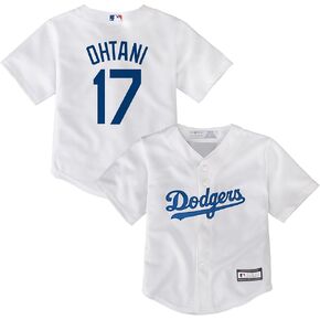 Outerstuff Shohei Ohtani Los Angeles Dodgers MLB Baby Infants 12-24 Months White Home Player Jersey in Kuwait