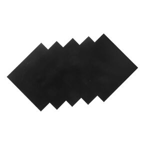 5pcs فراغات الألومنيوم المختلطة ، 3.93 × 3.93x0.02 في ورقة صناعية فارغة من الألومنيوم الأسود ، الورقة المعدنية الرقيقة من لوحة الإشارة للنقش ، المصنوعة يدويًا ، ديي ، ديكور المنزل in Kuwait