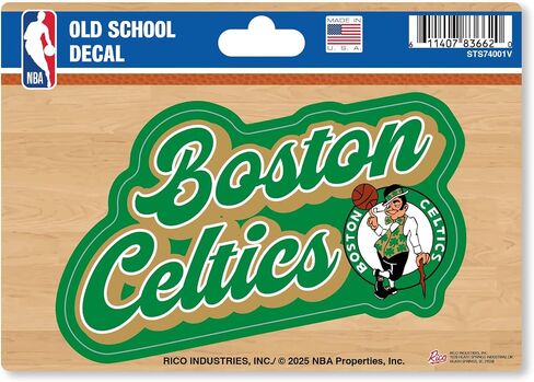 Rico Industries NBA Vintage Or Sketch Look 4" X 6" Decal in Kuwait
