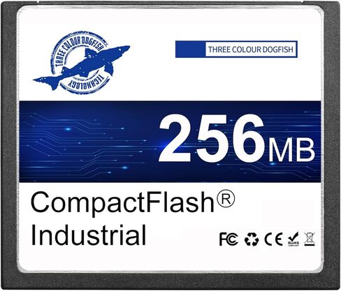 Dogfish 5 Pack 256MB Compact Flash Memory Card High Performance Industrial CF Type I Card FAT16 for Industrial Equipment and Vintage Digital Cameras in Saudi Arabia