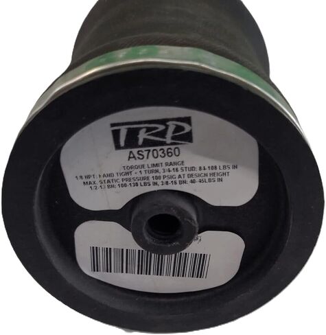 T R P AS70360 Air Spring, Max 100 PSI, Heavy-Duty Replacement for T81-6002, fits Peterbilt in Saudi Arabia