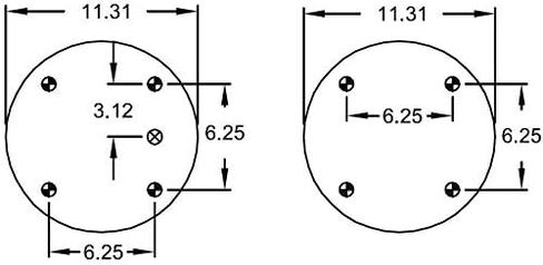 2 PCS عزم الدوران عزم الدوران بديل لوباء الزنبرك في فايرستون 7136 ، W01-358-7136 ، Hendrickson S-1080 ، C-1080 (2 x TR7136_01_) in Saudi Arabia