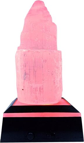 برج سيلينيت مقاس 6 بوصات - حماية كريستال - ديكور السيلينيت للمنزل والمطبخ والمكتب وغرفة النوم - بلورات الشفاء والحجارة - تهدئة الكريستال وحجر التأمل - يعزز الطاقة الإيجابية in Kuwait