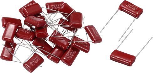 uxcell 20Pcs CBB22 400V 105J 5% Tolerance Through Hole Metallized Polypropylene Film Capacitors in Saudi Arabia