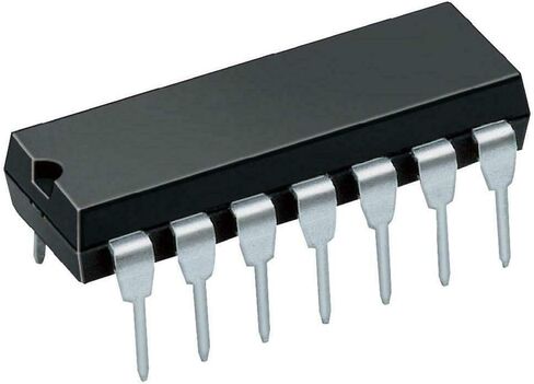 على أشباه الموصلات/Fairchild MC14013BCP CD4013BE CD4013B CD4013 CMOS مزدوج من النوع D DIP-14 FILEBOARDLY (حزمة 5) in Saudi Arabia