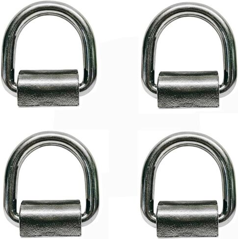 Prolinemax 4pc من الفولاذ المقاوم للصدأ T316 1 "حلقة لحام حلقة القارب البحرية د الحلق in Kuwait